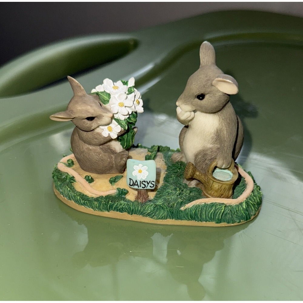 Charming Tails Fitz and Floyd I Love You a Whole Bunch Figurine Number 85/715